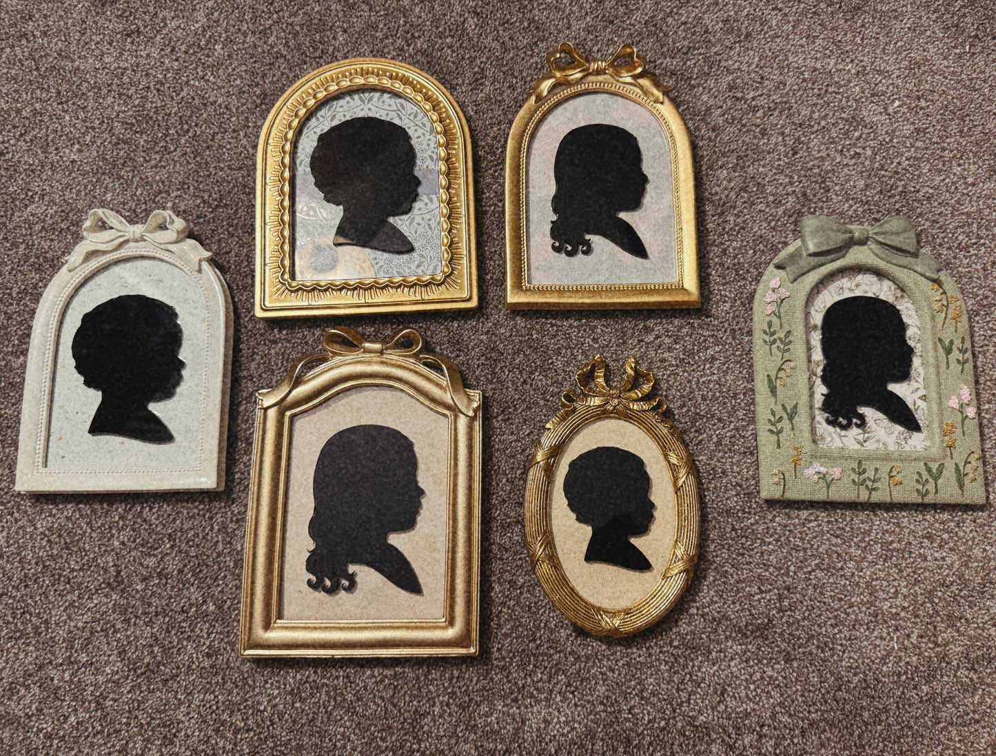 Mystery Silhouette Frames