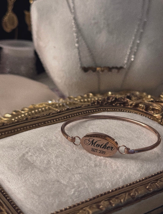 MOTHER- EST 2019 (bangle)