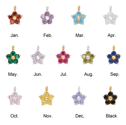 Birthstone add on for mama + babies necklace