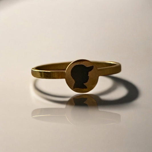 ROUND Silhouette Ring